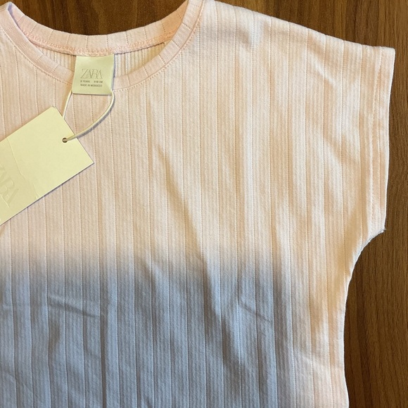 NWT Zara 5Y Swiss Embroidered Light Pink Set - Picture 3 of 6